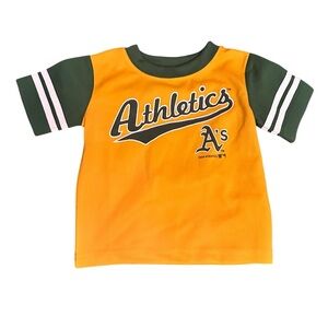 Genuine Merchandise Orange and Green Athletics Kids' Jersey